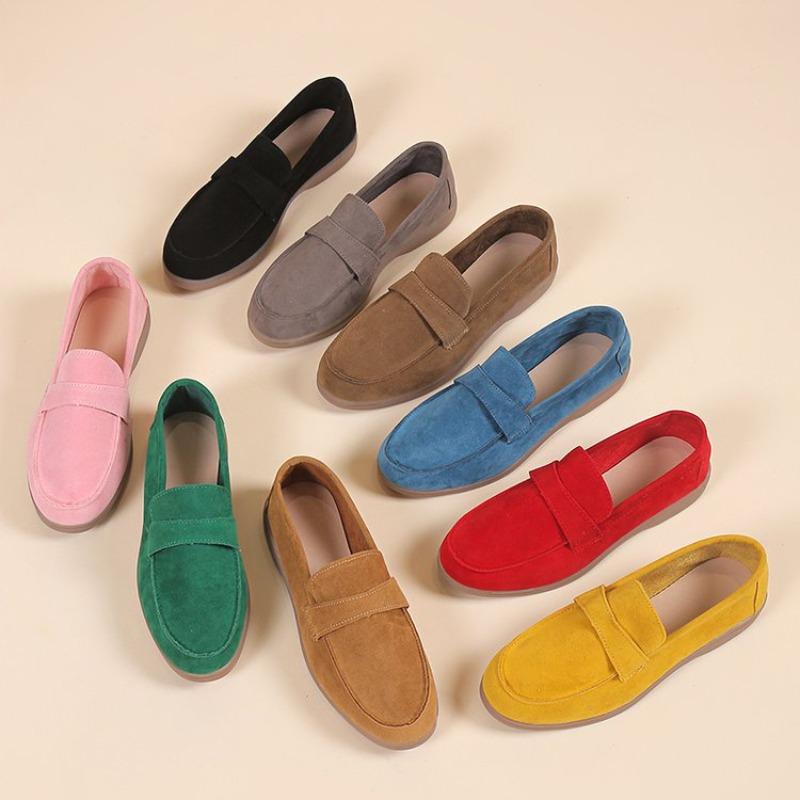 Fashion Women Work Shoes Comfortable for Work Autumn Fashion Women Casual Flat Shoes Plus Size 35-43 Non-slip Platform Zapatos De Mujer