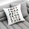 Penguin P-Pingu Funny Throw Pillow Case For 50X50Cm 40X40Cm 55X55Cm 45X45Cm 30X30Cm Square Bedroom Pillowcase Cover