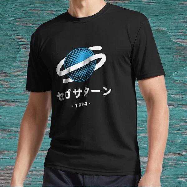 New Sega Saturn 1994 logo Colour Activ Logo American T-Shirt Funny Size S to 5XL S