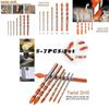 Premium 5/7 Pcs Drill Bits Set For Effortless Ceramic Wall Glass Hole Punching