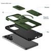 Coque avec Protection Caméra coulissante et Support Magnétique pour Samsung S25 S24 Ultra Plus S24FE S25FE S25 Edge A56 A36 A26 A16 A17
