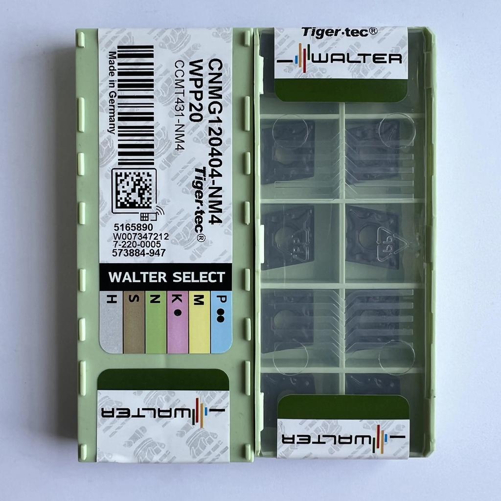 CNMG120404-NM4 WPP20 / Industrial indexable Carbide Inserts 10 Pcs