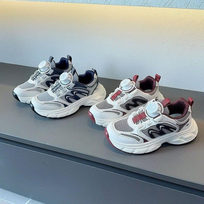 2026 Spring Kids' Lightweight & Comfortable Sports Running Shoes - Korean Style Fashion for Boys & Girls
