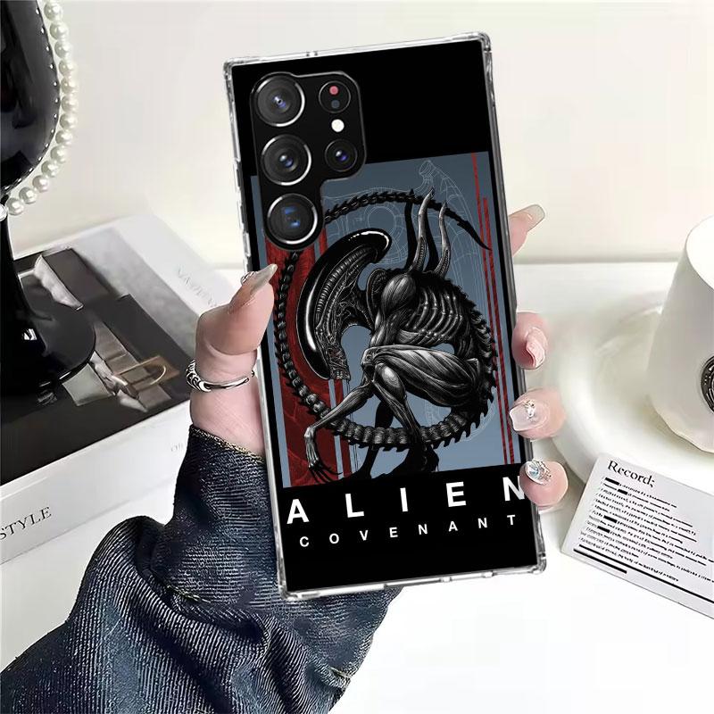 Cool A-Alien X-Xenomorph Soft Phone Case For Samsung Galaxy S22 S23 S24 S25 Edge S26 Ultra S20 FE S21 Plus + Fundas Coque Galaxy