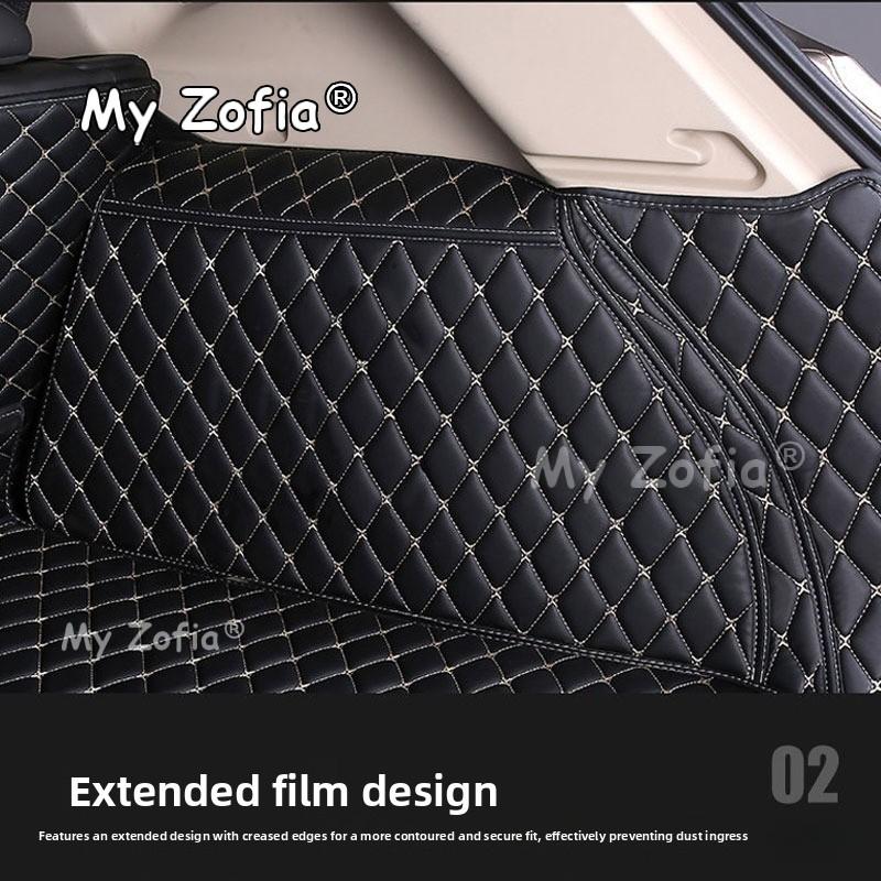 For KIA EV5 2025 2026 Auto Carpet Interior Modification Full Enclosure Trunk Pad Car Leather Trunk Pad Interior Accessories