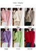 25 New Soft Fluffy Women's High-End Knit Wool Sweater - Autumn/Winter Loose Fit Design