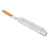 BBQ Grill Basket Heat Proof with Locking Mechanism Barbecue Roasting Rack for Outdoor Cooking Indoor Oven Wood