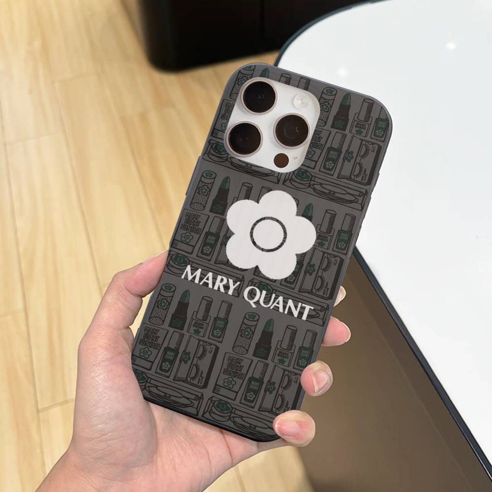 Modemarke Q-Quant Mary Für IPhone 17 16 15 11 12 13 14 Pro Max Plus Pro Wellige Transparente Rückseite Handyhülle