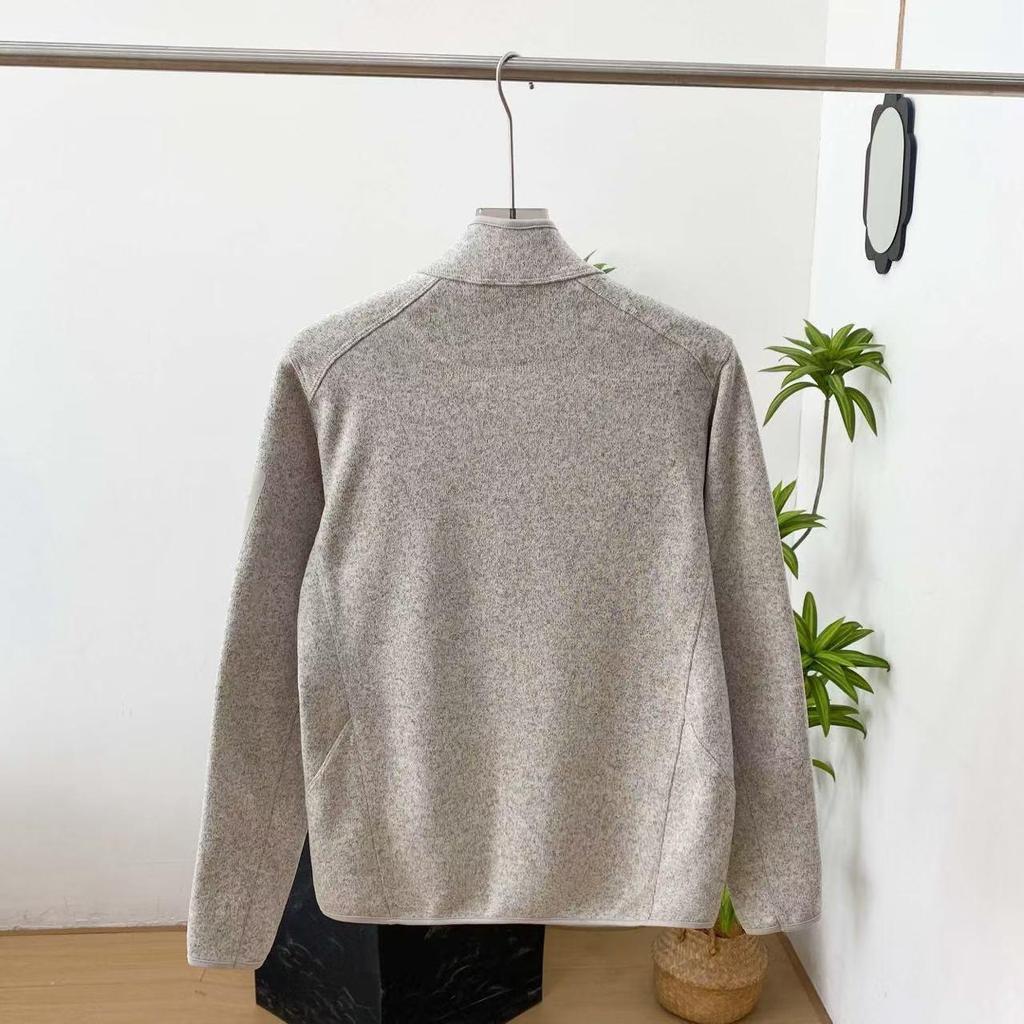 Men's Outdoor Autumn/Winter Stand Collar Fleece Jacket - Style 7175