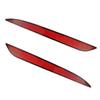 Pair of Rear Bumper Reflectors for 2017-2022 Tesla Model 3