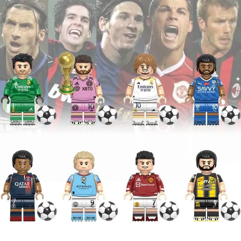 Ultimate Soccer Star Series Building Block Toy Durable Abs Plastic