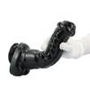 Realistic Silicone Dildo for Women, Dual-Ended Design for G-Spot & Anal Stimulation, Suction Cup Base for Hands-Free Play