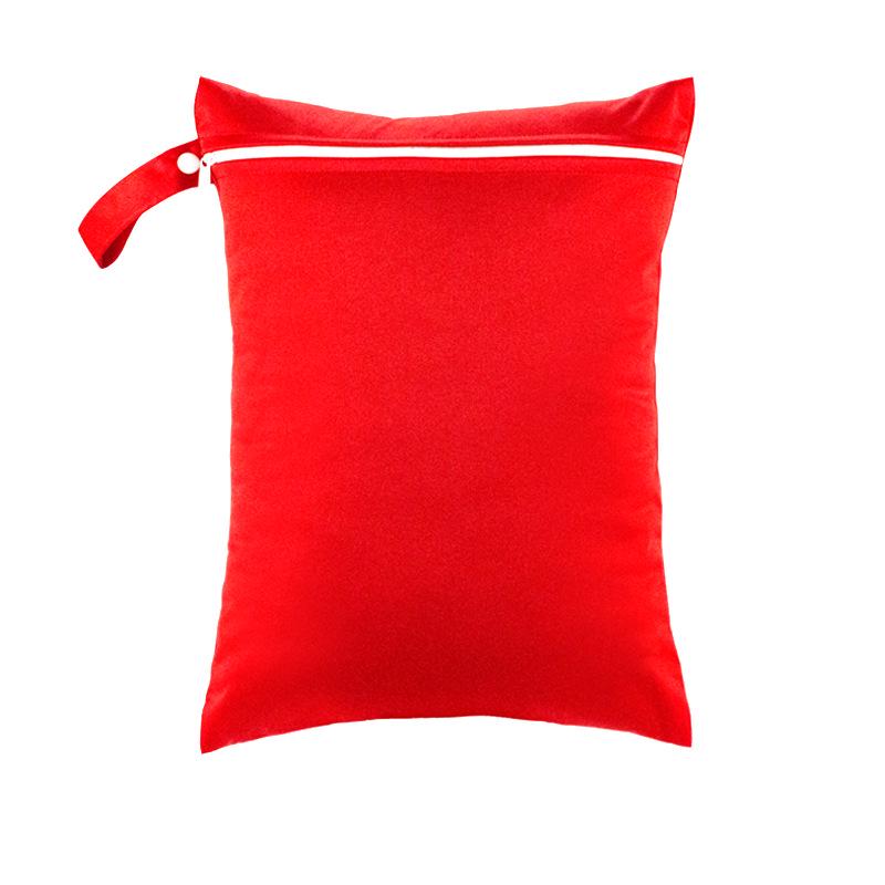 Waterproof Baby Diaper Wet Bag 30x40cm - Large Capacity Stroller Hanging Storage Bag