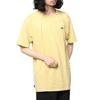 Vans Off The Wall Classic Dopamine Solid Color Small Logo Print Classic Casual Crew Neck Short Sleeve T-Shirt Unisex Tops Light-Yellow VN0A49R7ZB8