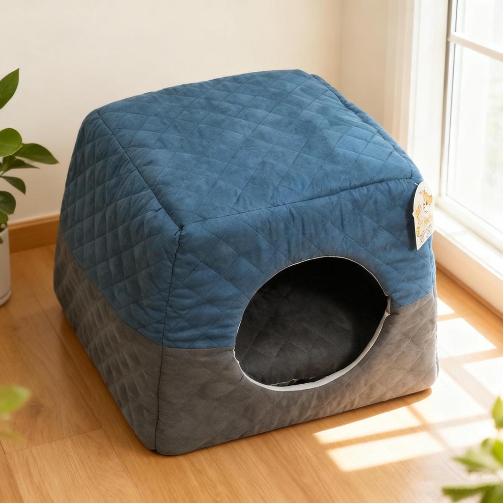 Cozy Foldable All-Season Cat & Dog Bed House
