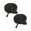 Pachet de 2 camere interioare pentru biciclete 700x23C, valvă Schrader de 48 mm Tub pentru bicicletă din cauciuc butilic cu 2 pârghii pentru anvelope