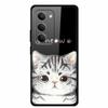 Glas-Rückseite für Xiaomi Redmi 15 4G Cartoon Niedlich Weicher Stoßfänger Harte Gehärtete Glas Hülle für Xiaomi Redmi 15 5G Hülle 6,9" Schale