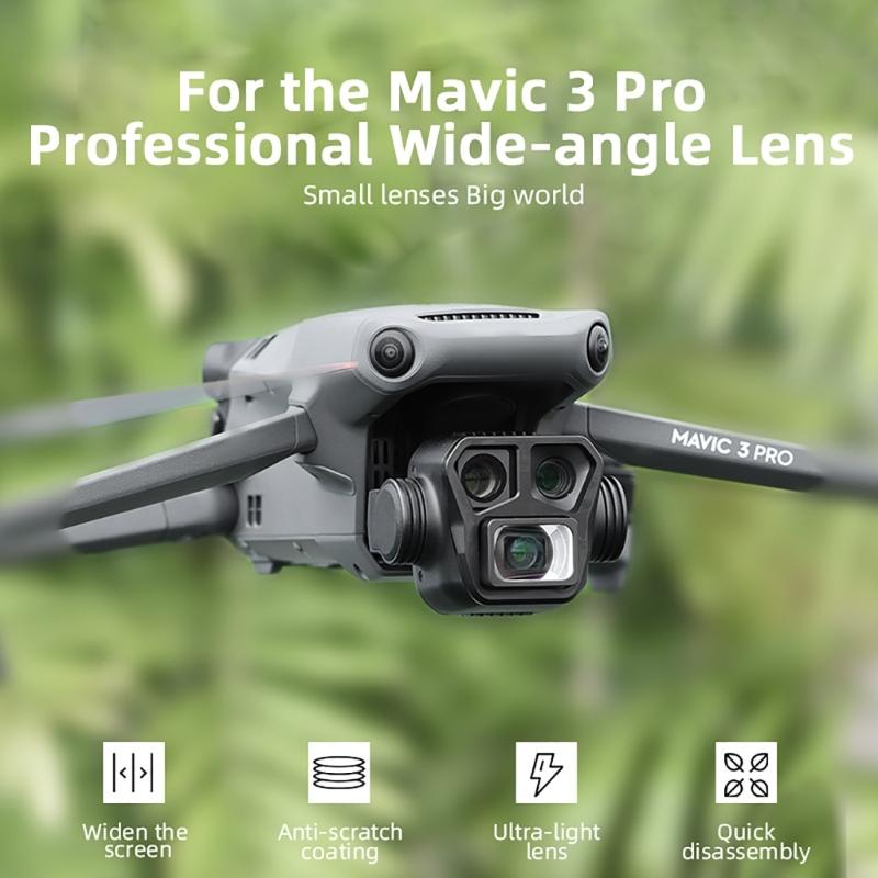 Wide-Angle Lens Wide Angle for Mavic3 Pro Professional Lens Broadened Perspective Brushed Flare Aerial Photography