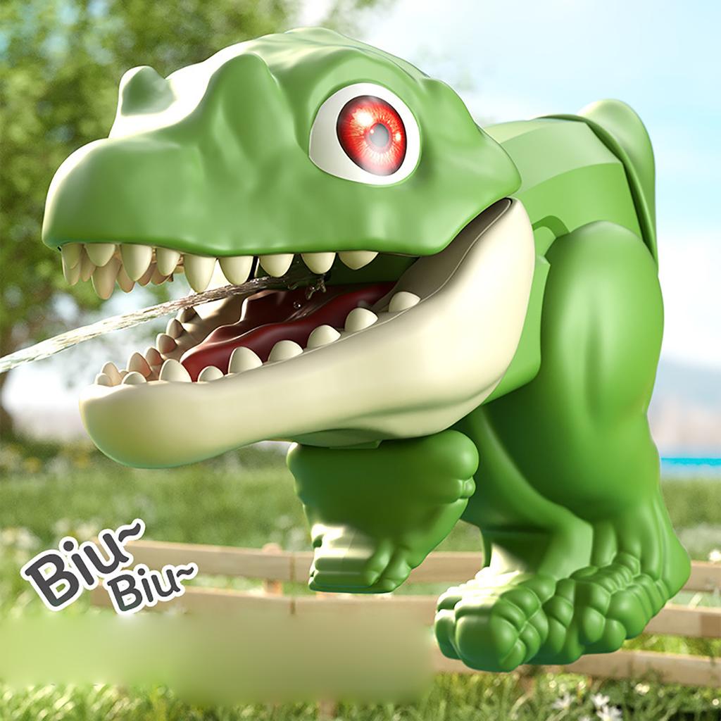 Children's Dinosaur Water Gun Manual Continuous Play Water Toy Summer Outdoor Water Battle Indoor Bathroom