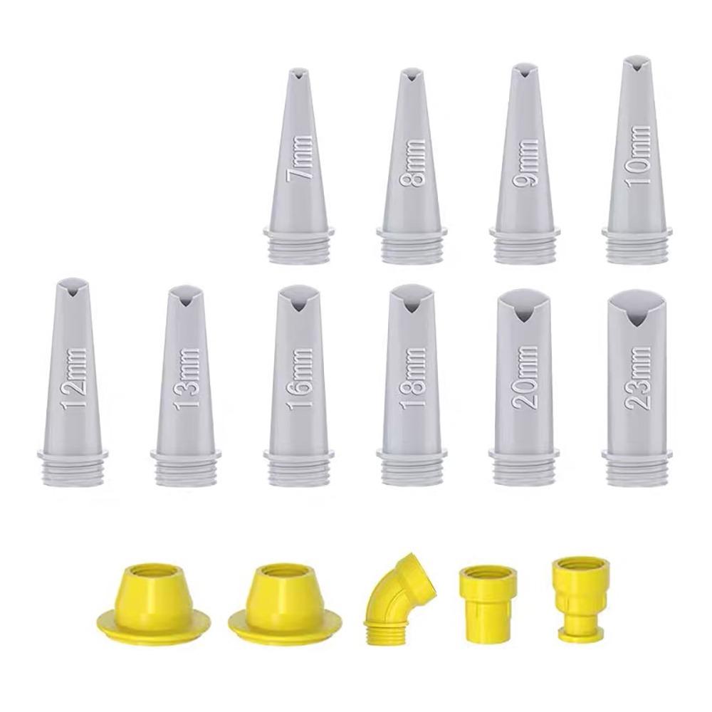 

New Plastics Caulking Finisher Reusable With Connection Bases Silicone Sealant Nozzle Caulk Nozzle Kitchen Bathroom индиго