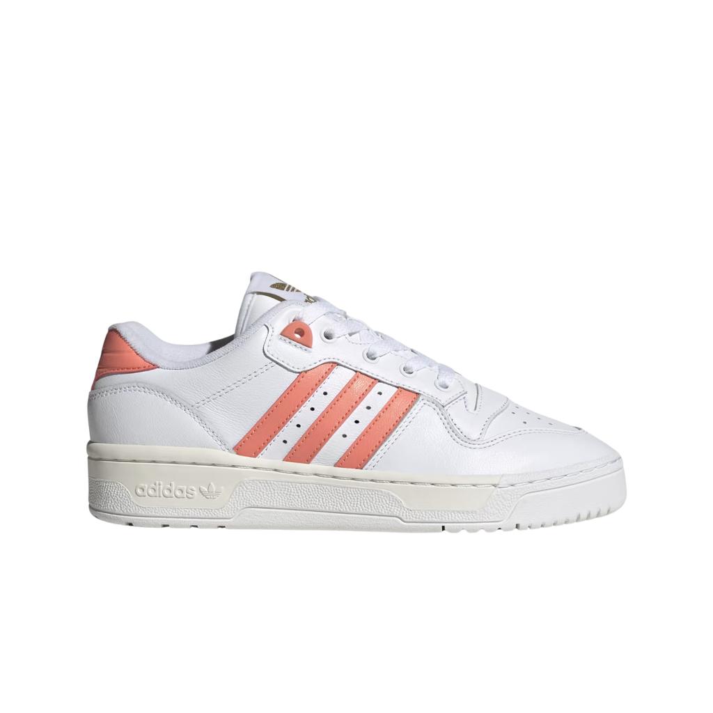 (w) Adidas Rivalry Low Cloud White Coral Fusion S23