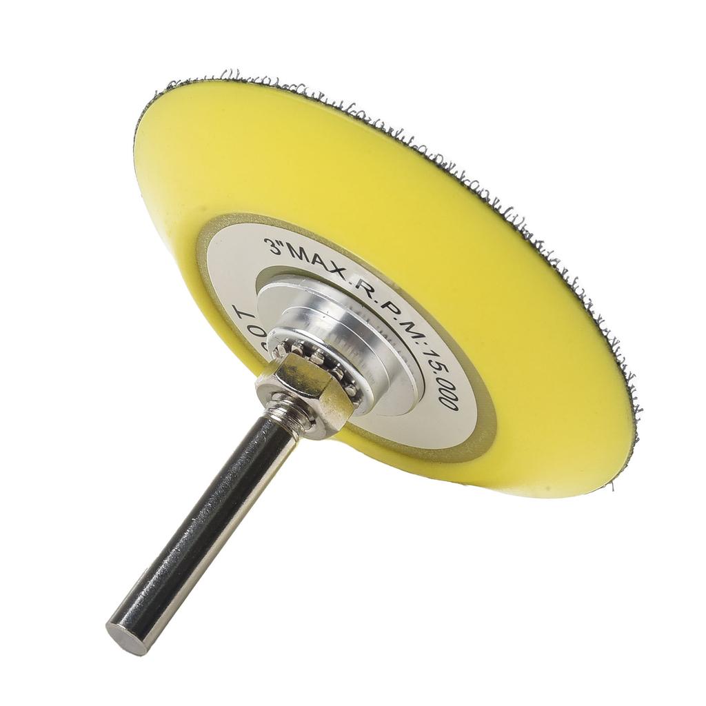3Inch 75mm Polishing Sanding Disc Backing Pads Hook And Loop Backing Plate For Pneumatic Sander Grinding Abrasive Tools