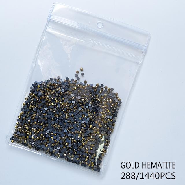 

Высококачественные стеклянные прозрачные стразы для исправления SS4-SS30, фиксирующие стразы для украшения одежды, стразы для свадебного платья «сделай сам» SS10 1440pcs