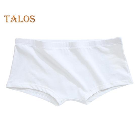 

Мужские трусы-боксеры, однотонные, дышащие, эластичные, U-образные, с плоским углом, трусы, домашняя одежда L