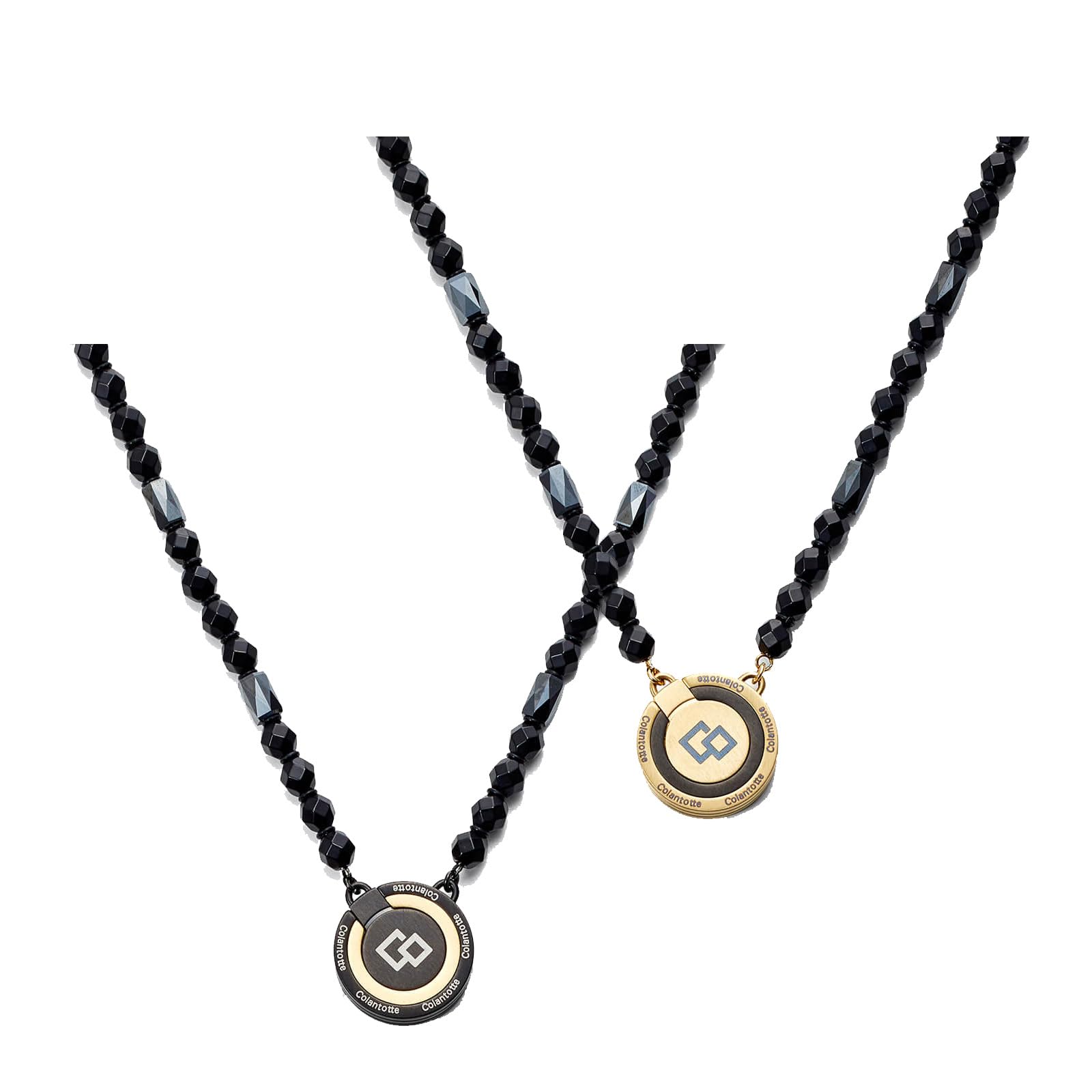 

Colantotte THEO Necklace LUSSO Black 48cm