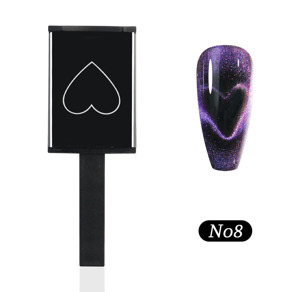 Nail Art Fancy Cat Eye Magnet Piece 3D Phantom Magnet Smalto per Unghie Colla Magnet Pattern Magnet Magic Magnet Nail Salon Special