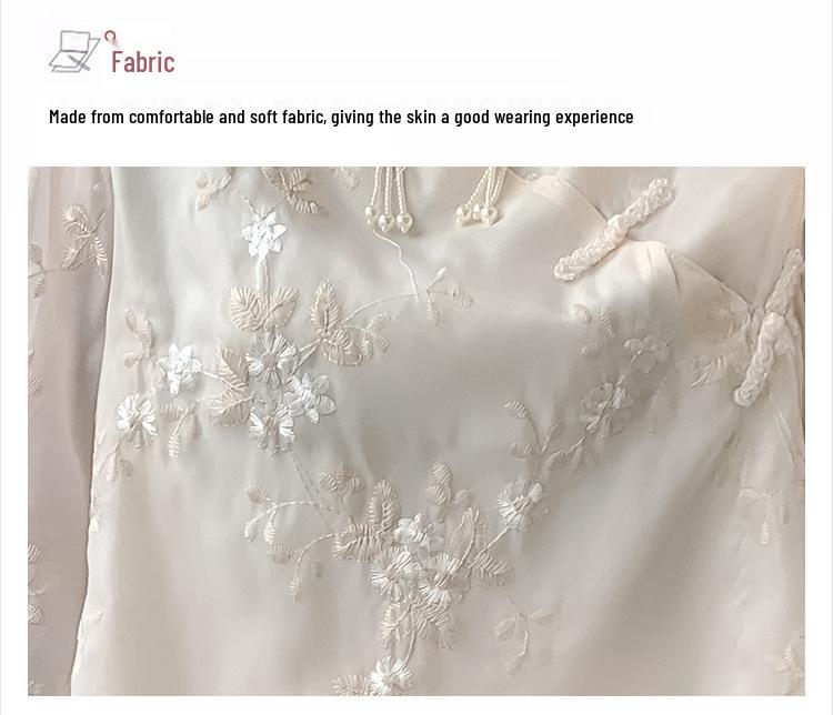 Women's Summer New Hanfu-Style Cheongsam Dress