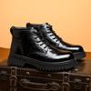 2025 velvet Martin boots winter men's high-end high-top men's shoes trend versatile cold-proof men's boots wear-resistant