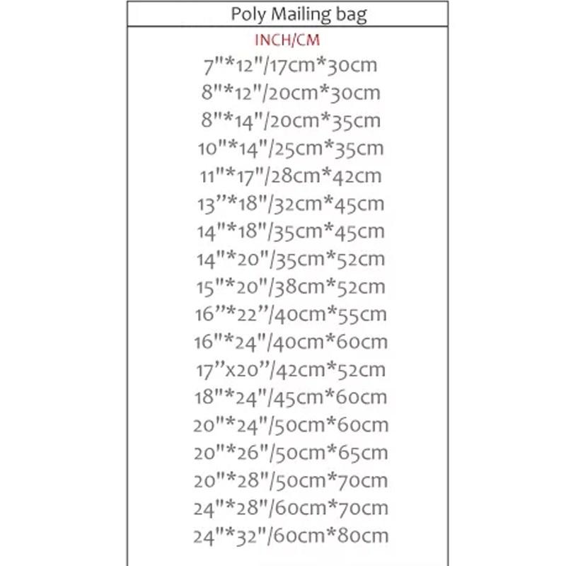 New Light Pink PE Plastic Self-seal Mailbag Poly Envelope Waterproof Postal Courier Bag Waterproof Packaging Postal Bags
