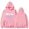 Hooded Sweatshirt Unisex Hip Hop Streetwear Printed Fleece Lined Fall Winter Sports Top