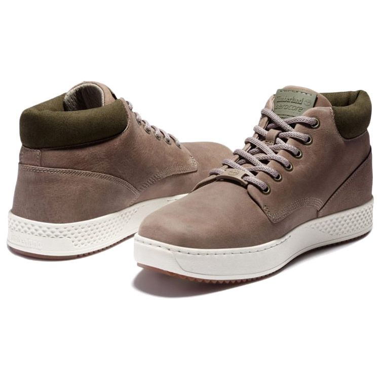 Timberland Cityroam Mid Outdoor Leather Shoes Men Shoes Dark-Gray A2K6X929