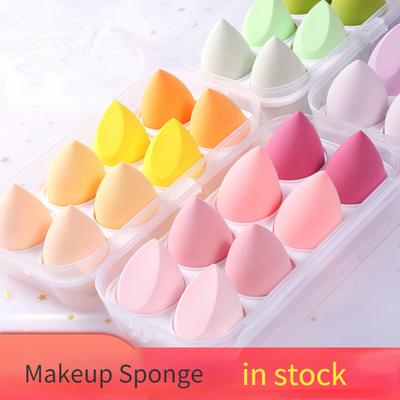 1/3/4 Kosmetikquaste, weicher Make-up-Schwamm, Foundation-Puderschwamm, keine Box, für Damen, Make-up-Zubehör, Kosmetik-Werkzeug, trocken und nass