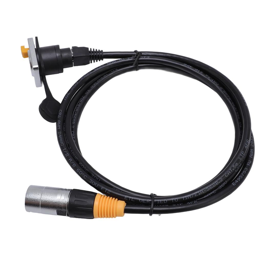 STP Ethernet Extension Cable RJ45 Male to Female Water Resistant Stable Connection LAN Network Cable Adapter 1.5m