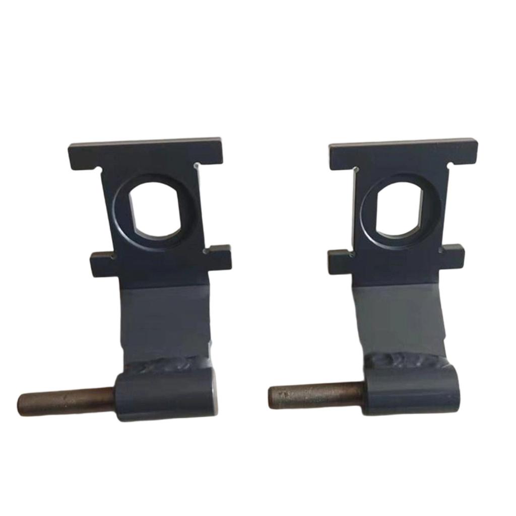 2Pcs Heavy Duty Cab Door Hinge 7193725 Skid Steer Loader Door Hinge Replacement Hardware for S750 S770 S550 S650 S630