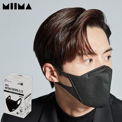 Miima Health Mask Large Black 30-Pack (KF94)