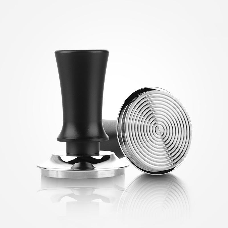 304 Stainless Steel Espresso Tamper Calibrated Spring Loaded for Baristas Constant Balance Horizontal Filler 51/ 53/ 58mm Sizes