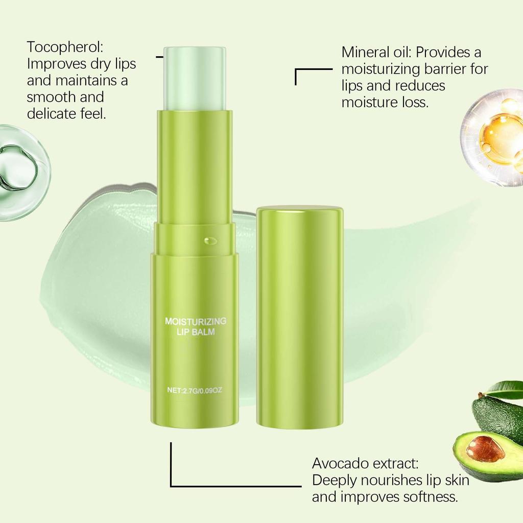 Lip Balm Moisturizes, Moisturizes, Exfoliates, Softens Dead Skin And Smoothes Lips
