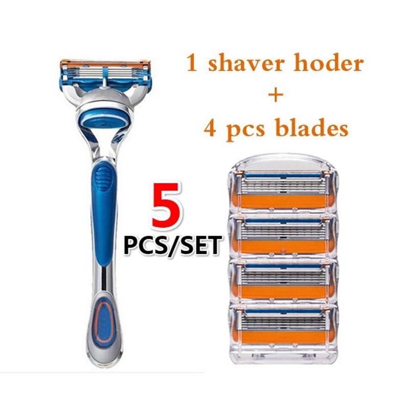 Buy NEW Men Face Shaving Razor Blades Beard Shaver Blade Men Razors
