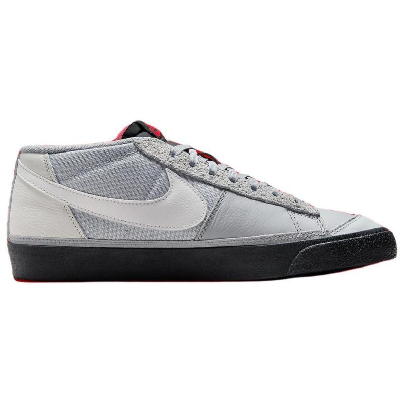 Nike Blazer Low Pro Club 'Wolf Grey University Red' Sneakers Skateboard Shoes FJ3694-002