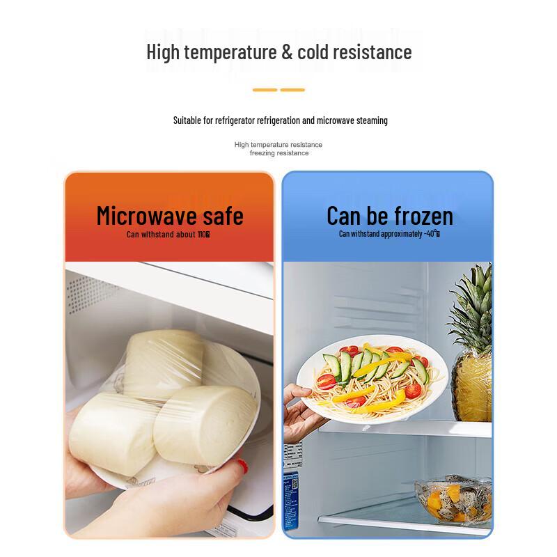 Food Grade PE Cling Film with Slide Cutter