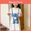 Stitch Plush Backpack Cartoon Design For Girls Boys With Soft Polyester Material