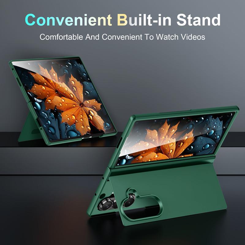 For Samsung Galaxy Z Fold 7 Case Ultimate Touch Feeling PC Bracket Folding Anti-fall Full Protection Cover For Z Fold7