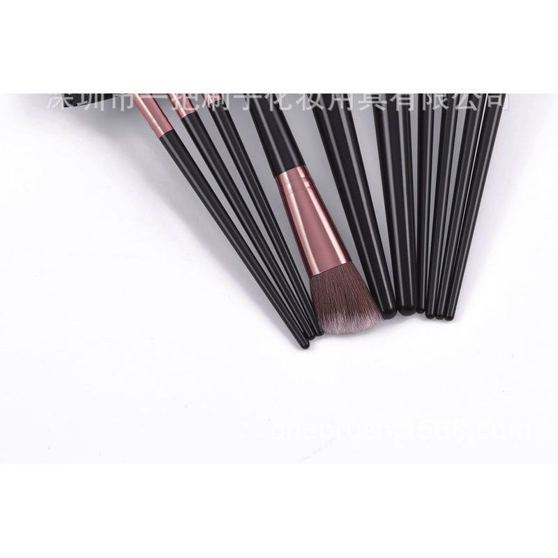 Stroke of Beauty - Set of 10: Makeup Brush with Bag