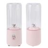 Portable Blender 500ml Mini Personal Juicer Blender for Smoothies Shakes USB Rechargeable with 6 Leaf Blade for Sports