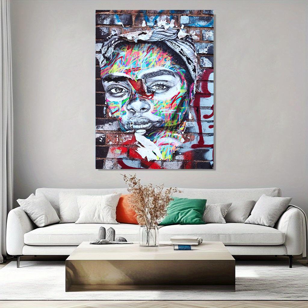 

Абстрактная фигура холст картина африканские женщины портрет плакаты и принты настенное искусство для гостиной домашний декор картина 20x30cm