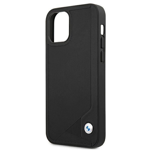 Bmw Case Bmhcp12Srcdpk Iphone 12 Mini5,4 Black/Black Hardcase Leather Deboss